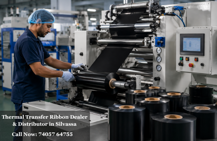 Thermal Transfer Ribbon Dealer & Distributor in Silvassa
