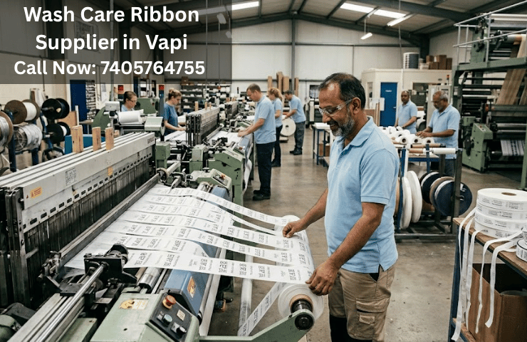 Wash Care Ribbon Supplier Vapi