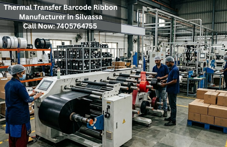 Thermal Transfer Barcode Ribbon Manufacturer Silvassa