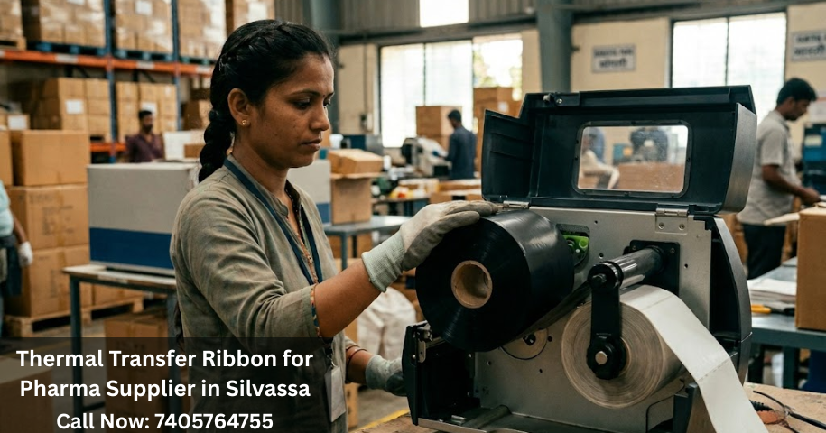 Thermal Transfer Ribbon for Pharma Supplier in Silvassa
