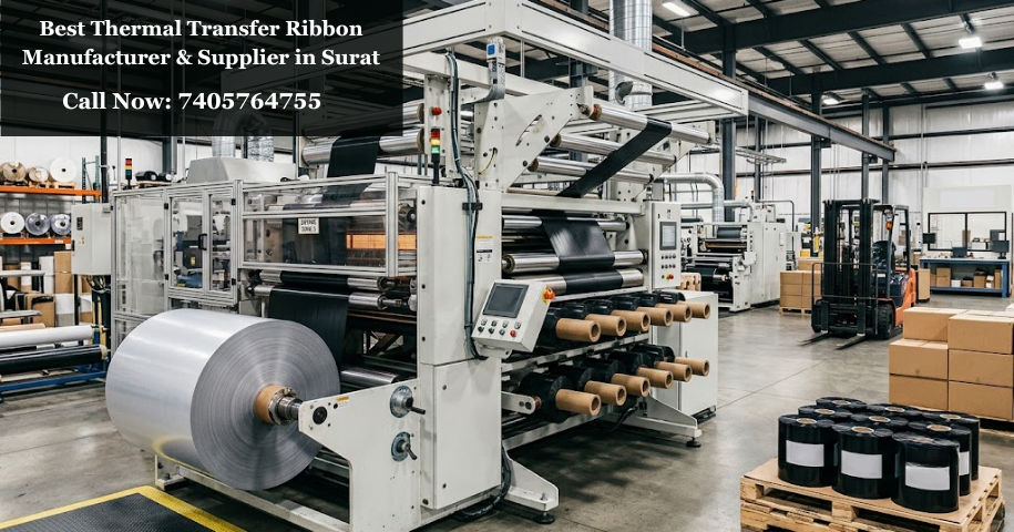 Best Thermal Transfer Ribbon Manufacturer & Supplier in Surat