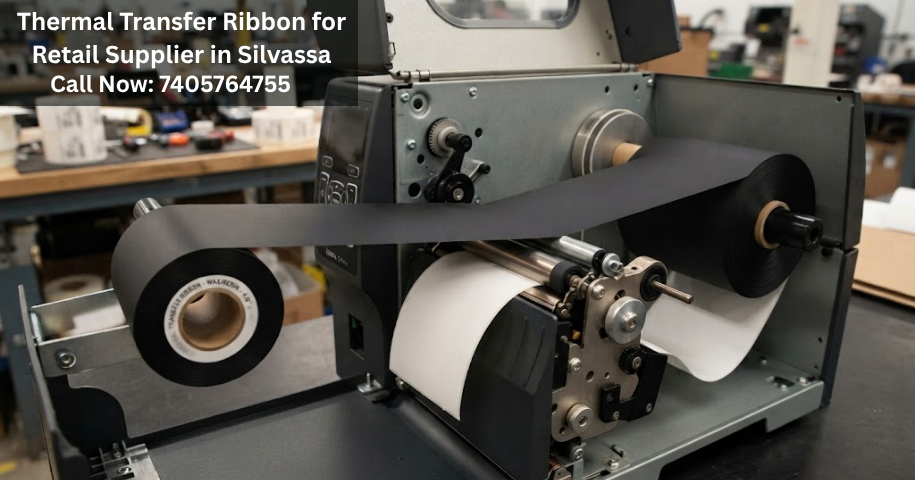 Thermal Transfer Ribbon for Retail Supplier in Silvassa